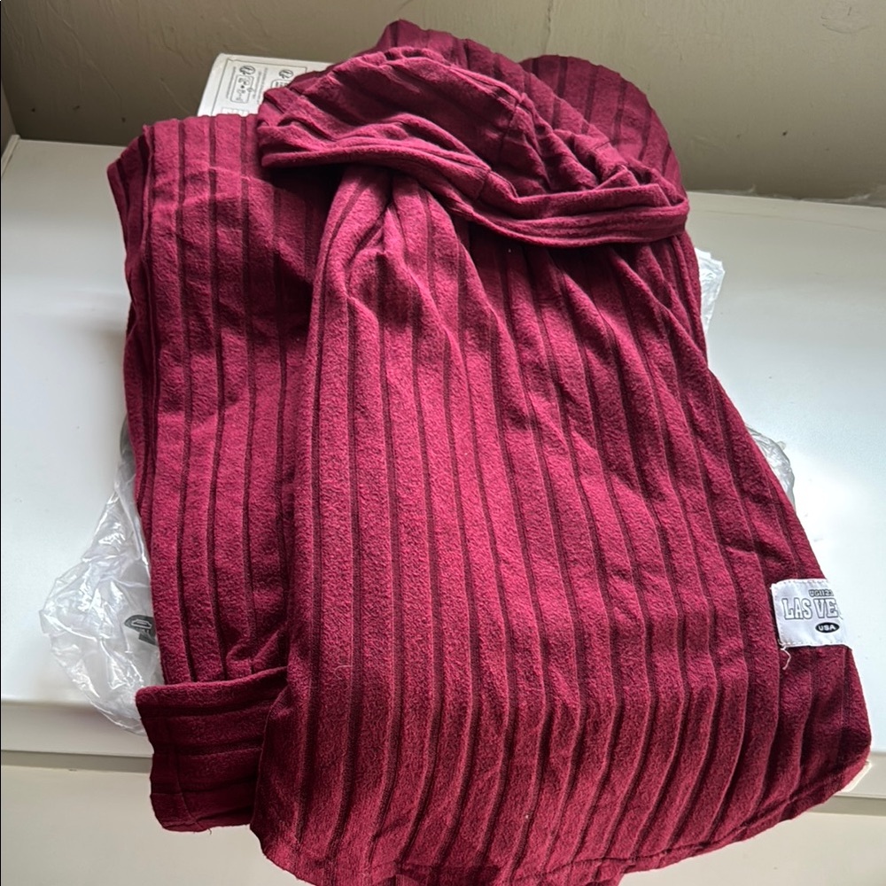SHEIN Kids Matching Set in Burgundy